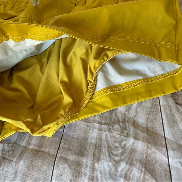 Free People movement moonlight yellow reflective shorts size small - Picture 5 of 15